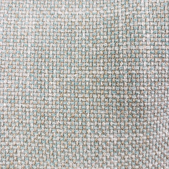 EUC✨ H&M women's large light green blue spring tweed blazer - Picture 4 of 12